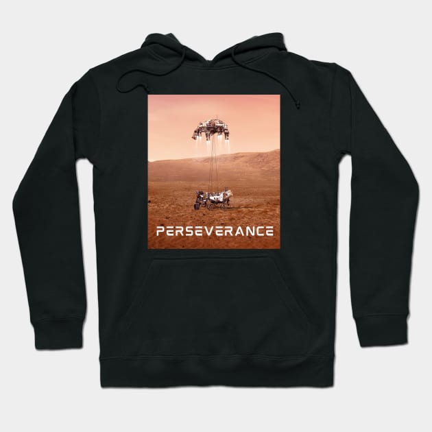 Perseverance Mars Exploration Nasa Hoodie by GOT A FEELING